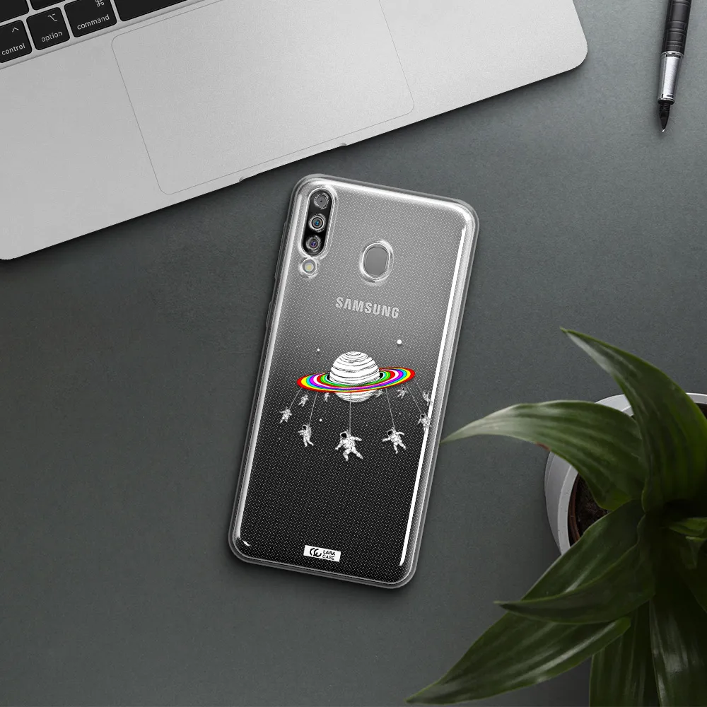 Pluto Rainbow Samsung M30 Clear TPU Case