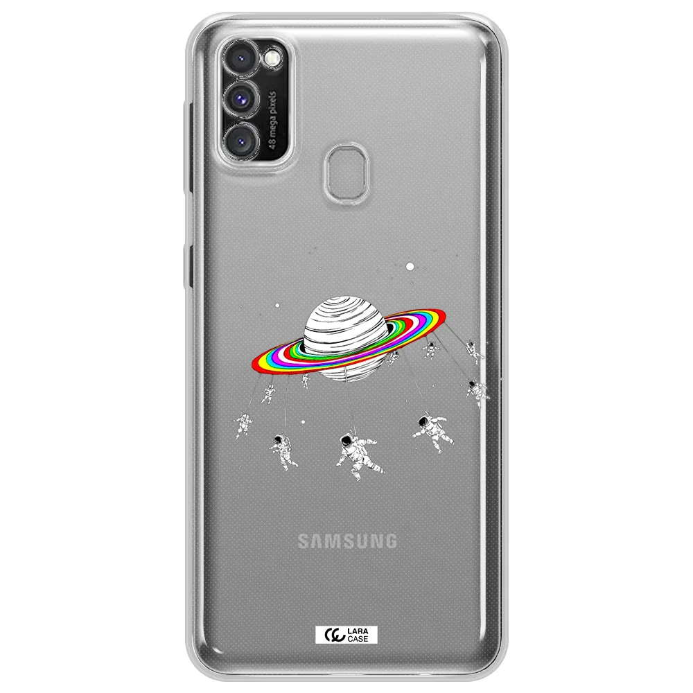 Pluto Rainbow Samsung M30S Clear TPU Case
