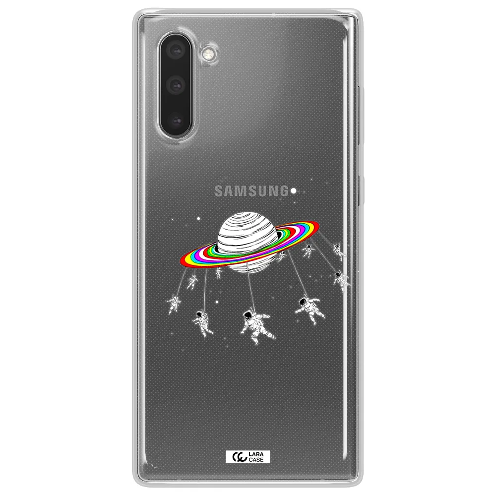 Pluto Rainbow Samsung Note 10 Clear TPU Case
