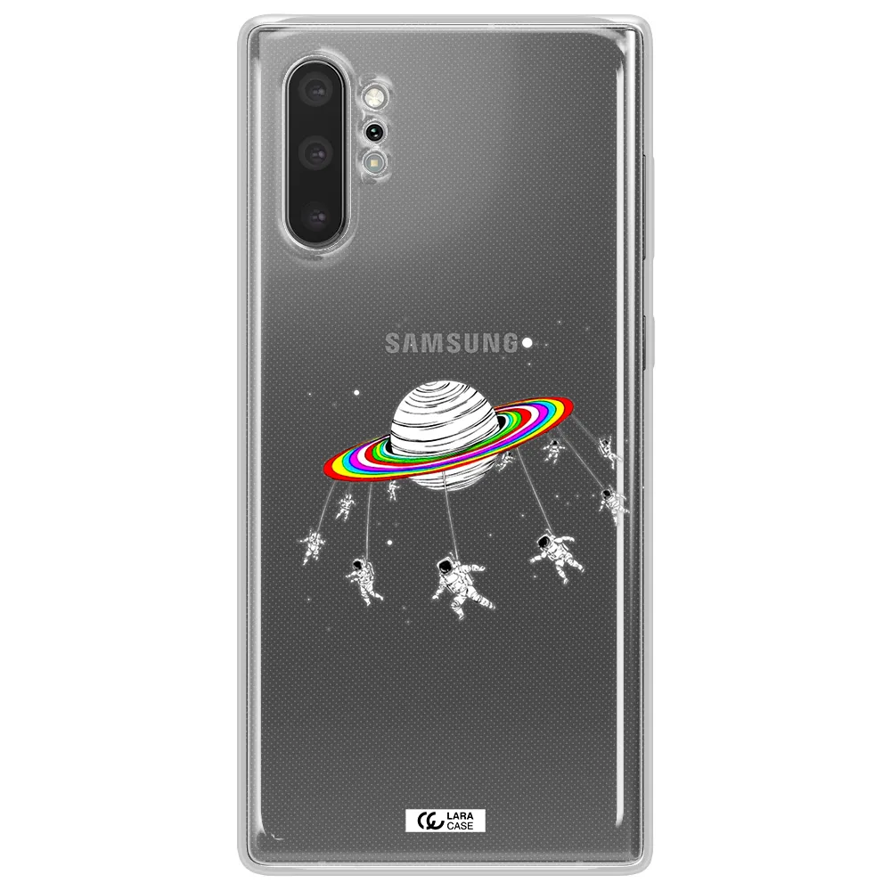 Pluto Rainbow Samsung Note 10 Plus Clear TPU Case
