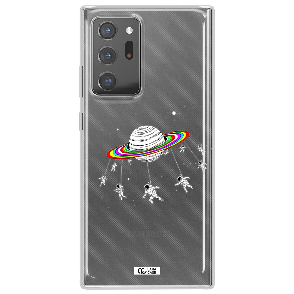 Pluto Rainbow Samsung Note 20 Ultra Clear TPU Case