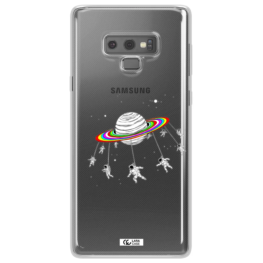 Pluto Rainbow Samsung Note 9 Clear TPU Case