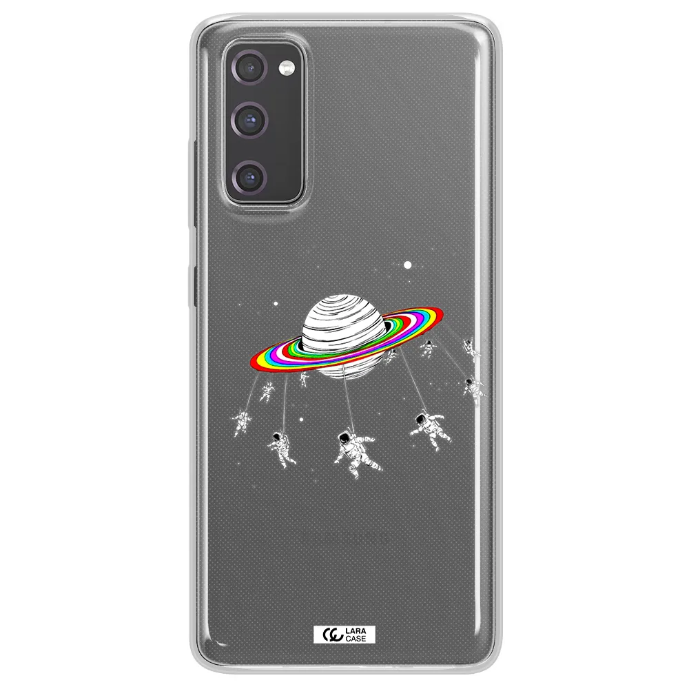 Pluto Rainbow Samsung S20 Fe Clear TPU Case