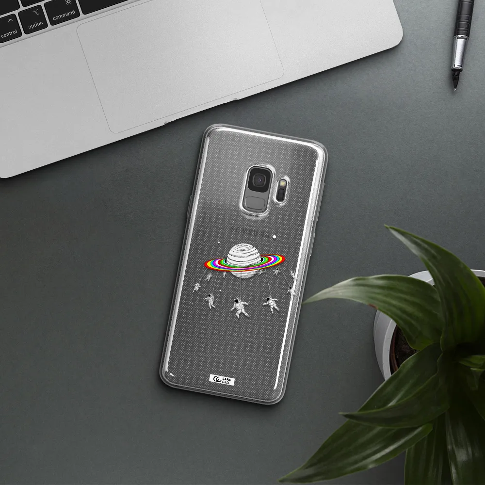 Pluto Rainbow Samsung S9 Clear TPU Case