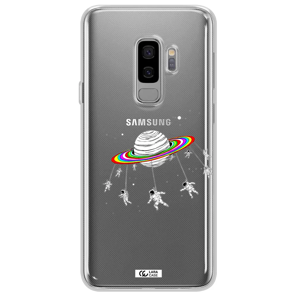 Pluto Rainbow Samsung S9 Plus Clear TPU Case