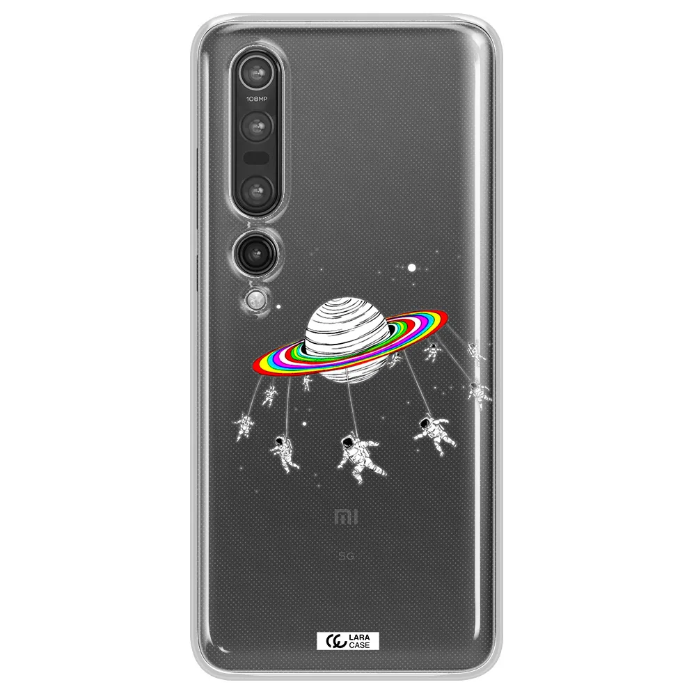 Pluto Rainbow Xiaomi Mi 10 Pro Clear TPU Case