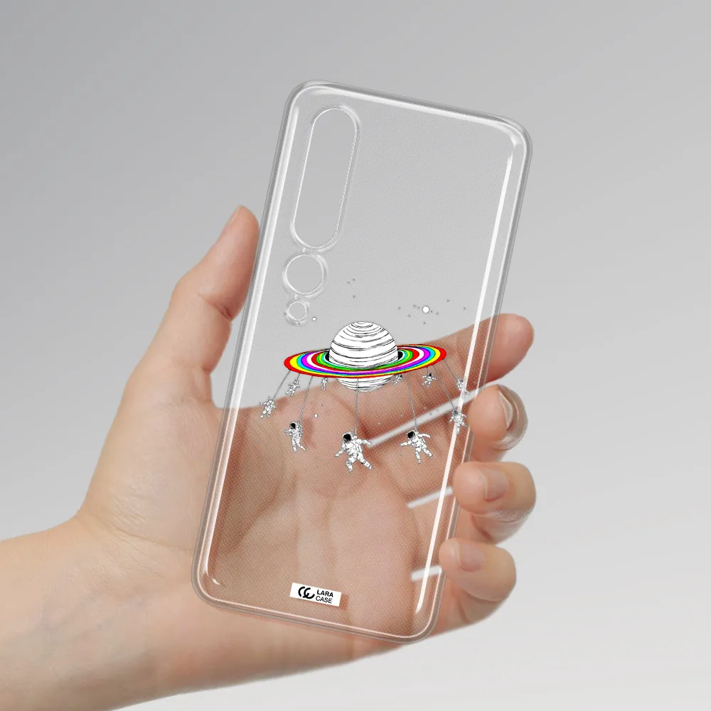 Pluto Rainbow Xiaomi Mi 10 Pro Clear TPU Case