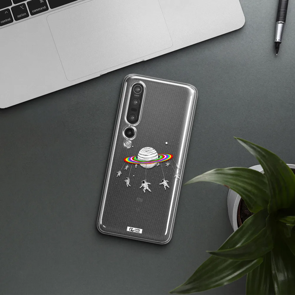 Pluto Rainbow Xiaomi Mi 10 Pro Clear TPU Case