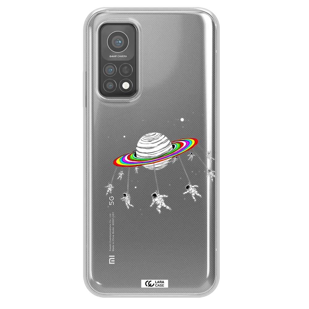 Pluto Rainbow Xiaomi Mi 10 T Pro Clear TPU Case