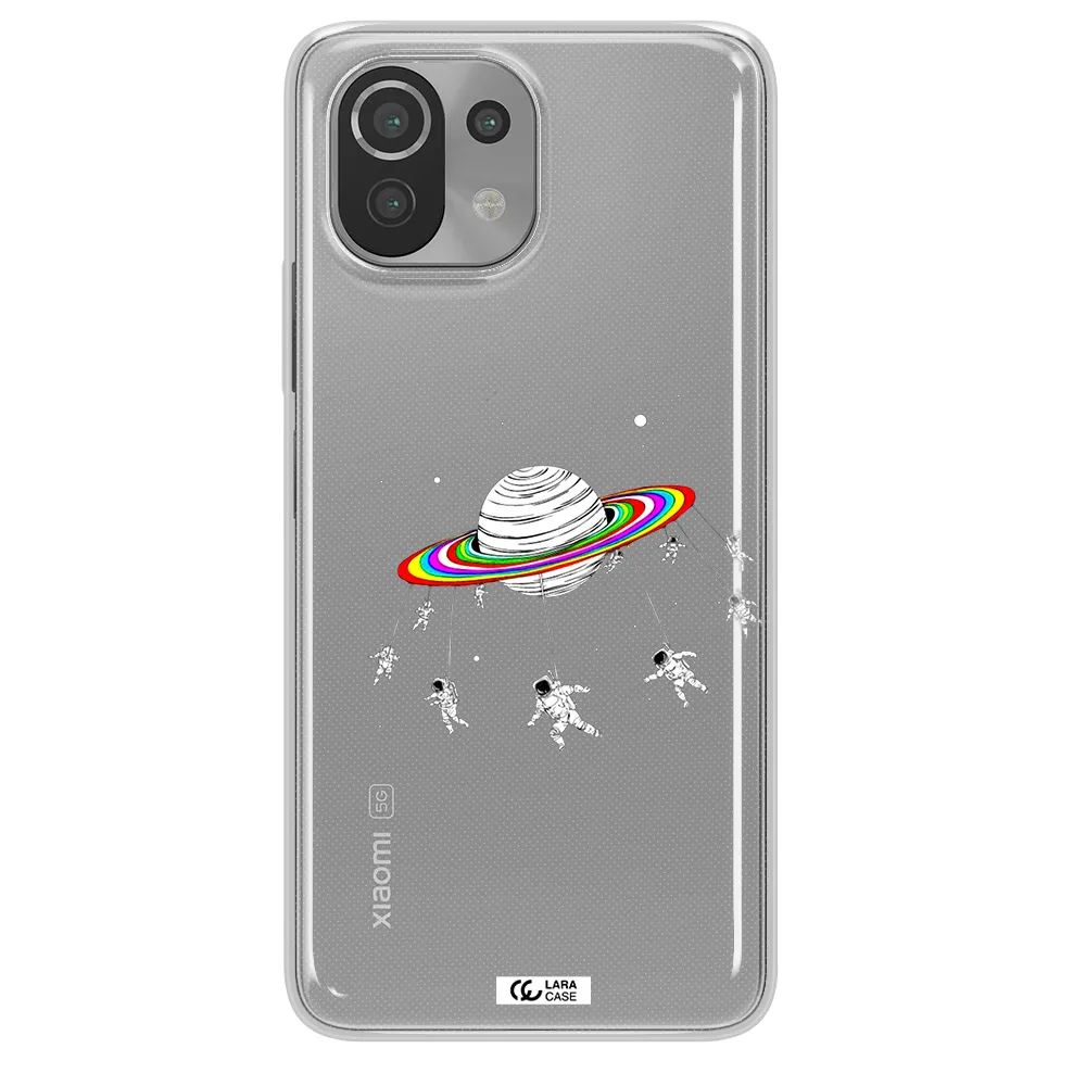 Pluto Rainbow Xiaomi Mi 11 Lite Clear TPU Case