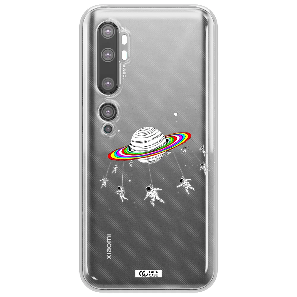 Pluto Rainbow Xiaomi Mi Note 10 Clear TPU Case