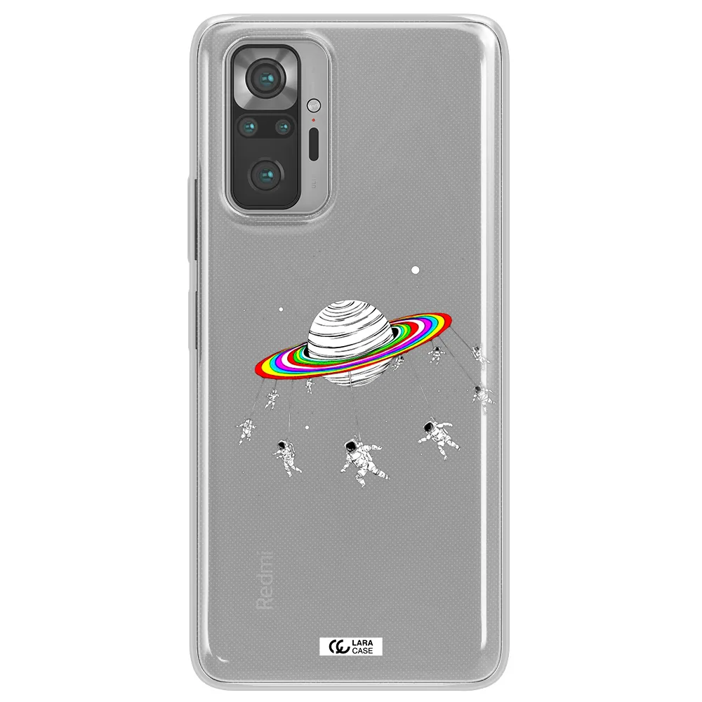 Pluto Rainbow Xiaomi Note 10 Pro Clear TPU Case
