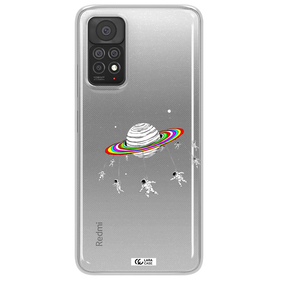 Pluto Rainbow Xiaomi Note 11 Pro Clear TPU Case