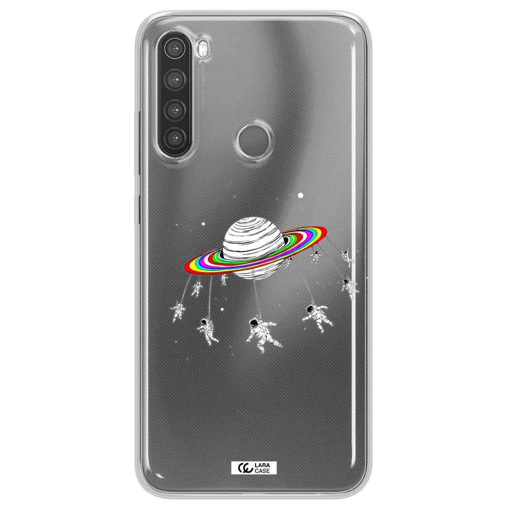 Pluto Rainbow Xiaomi Note 8 Clear TPU Case