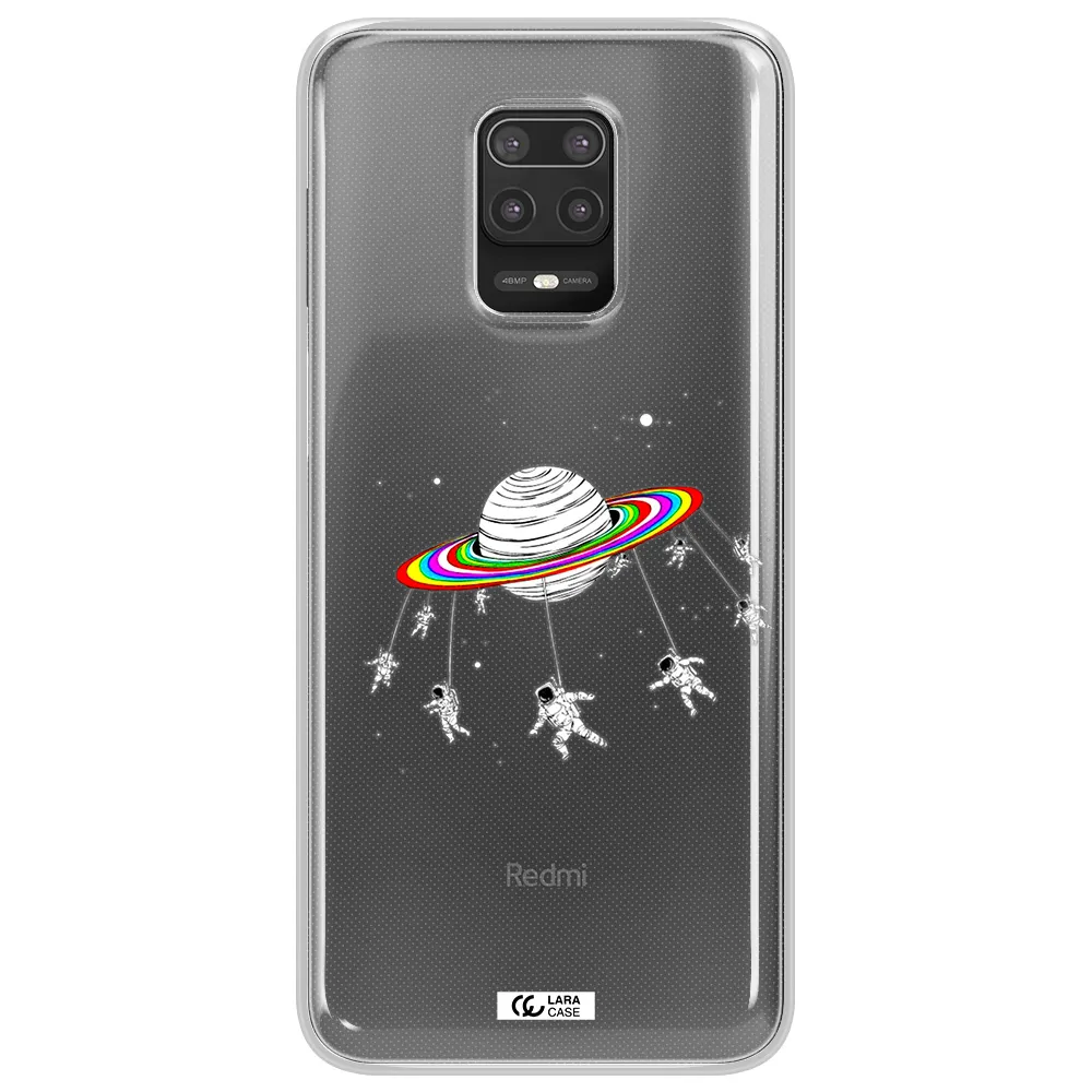 Pluto Rainbow Xiaomi Note 9S Clear TPU Case