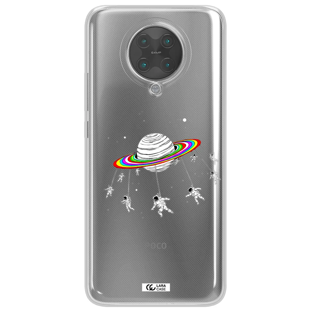 Pluto Rainbow Xiaomi Poco F2 Pro Clear TPU Case