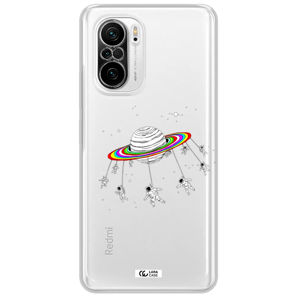 Pluto Rainbow Xiaomi Poco F3 Clear Tpu Case