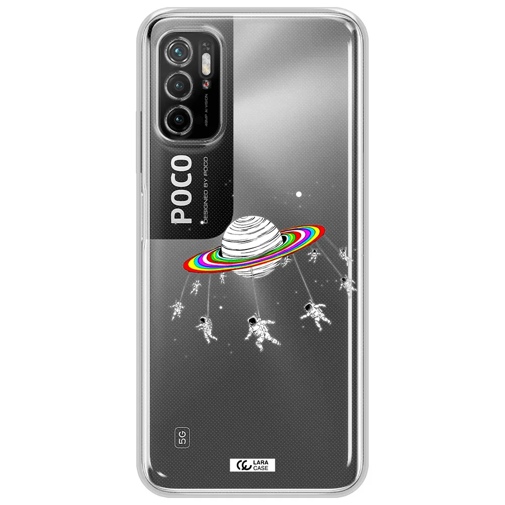 Pluto Rainbow Xiaomi Poco M3 Pro Clear Tpu Case