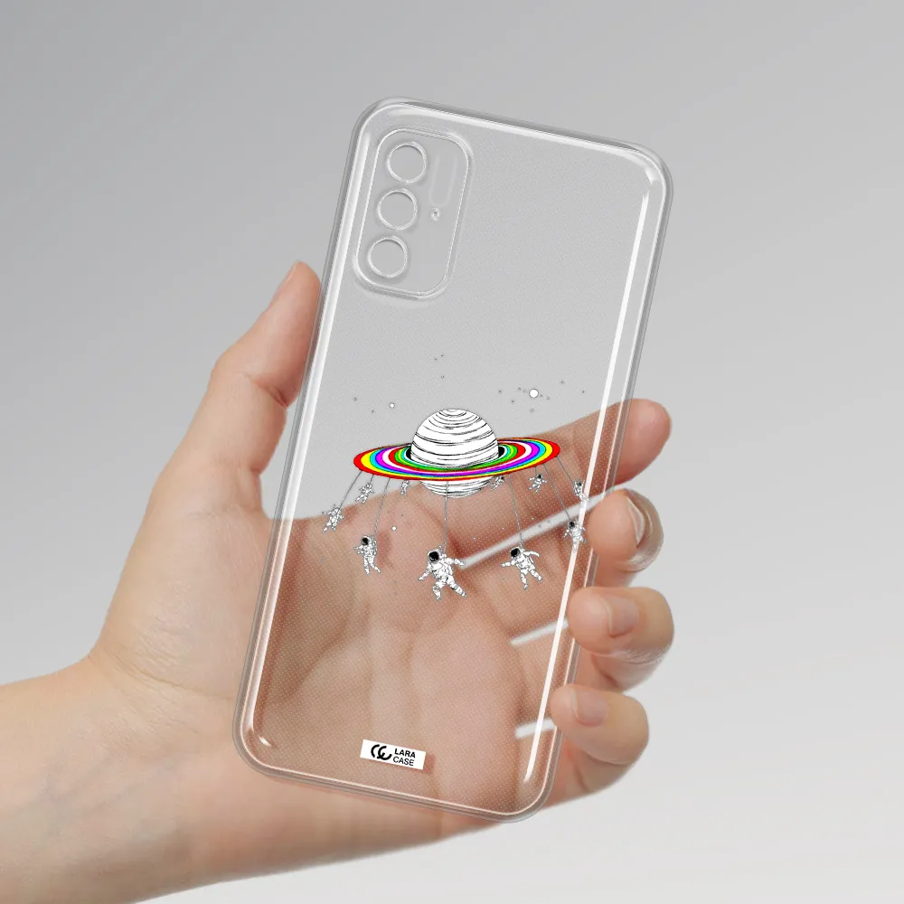 Pluto Rainbow Xiaomi Poco M4 Pro 5G Clear Tpu Case