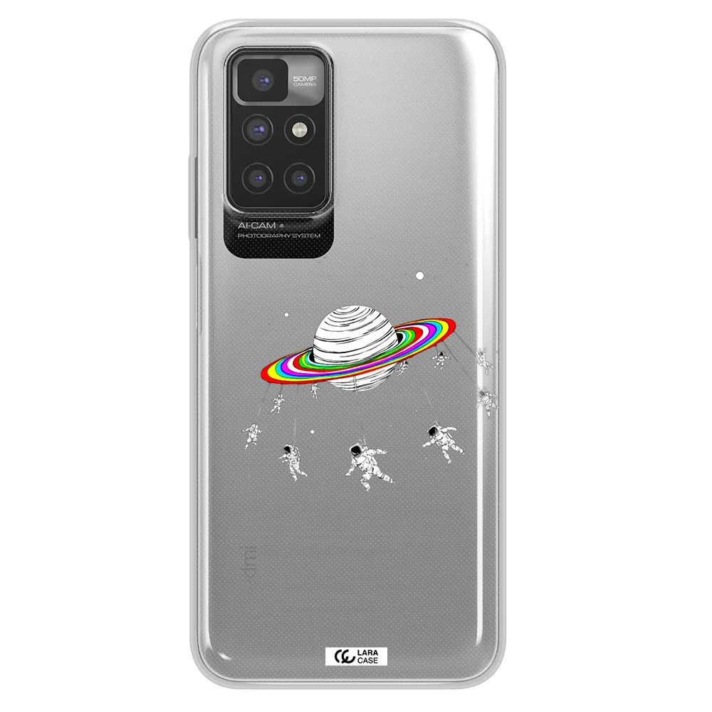 Pluto Rainbow Xiaomi Redmi 10 Clear TPU Case