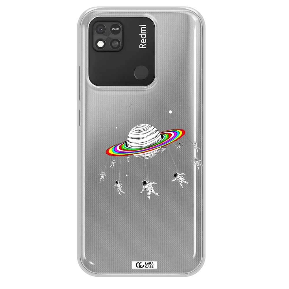 Pluto Rainbow Xiaomi Redmi 10A Clear TPU Case