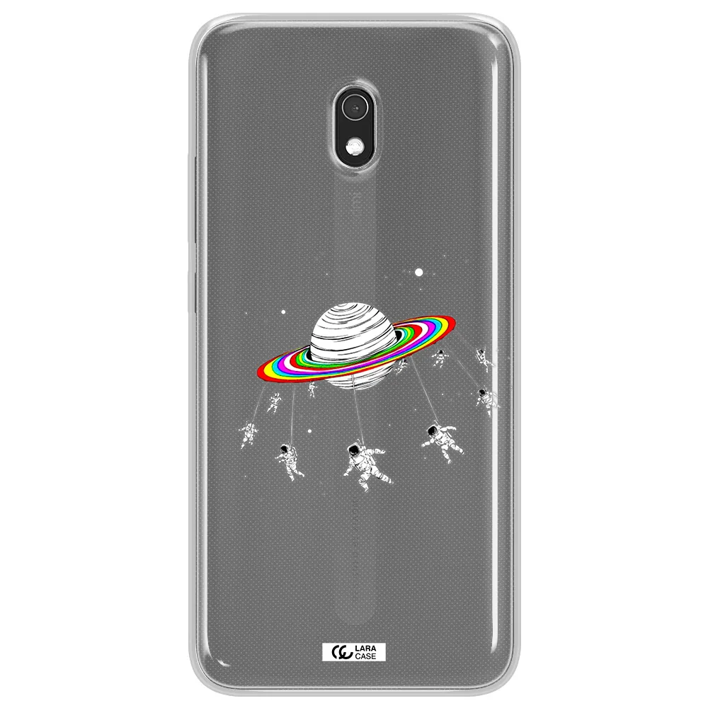 Pluto Rainbow Xiaomi Redmi 8A Clear TPU Case