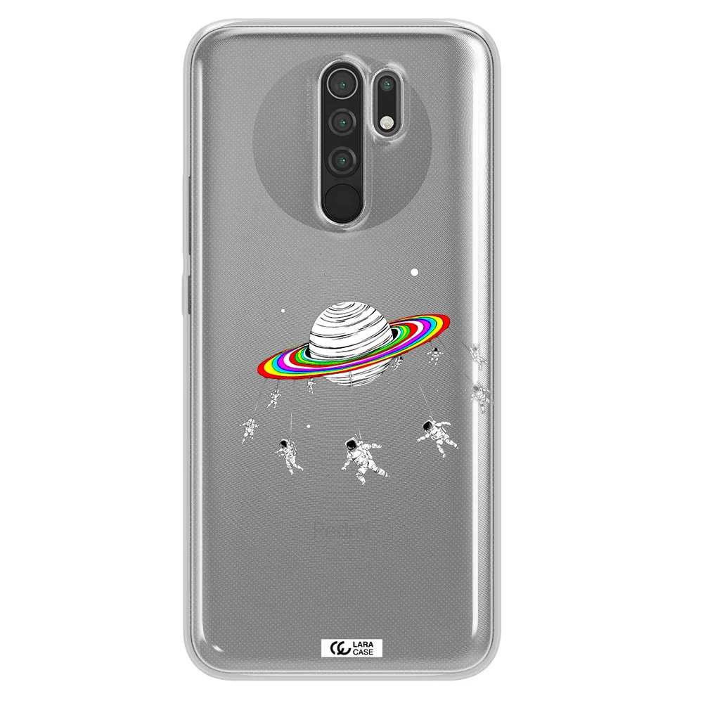 Pluto Rainbow Xiaomi Redmi 9 Clear TPU Case