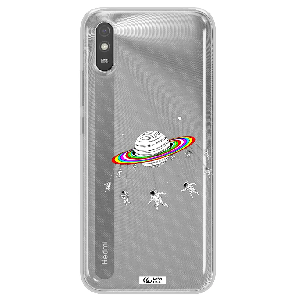 Pluto Rainbow Xiaomi Redmi 9A Clear TPU Case