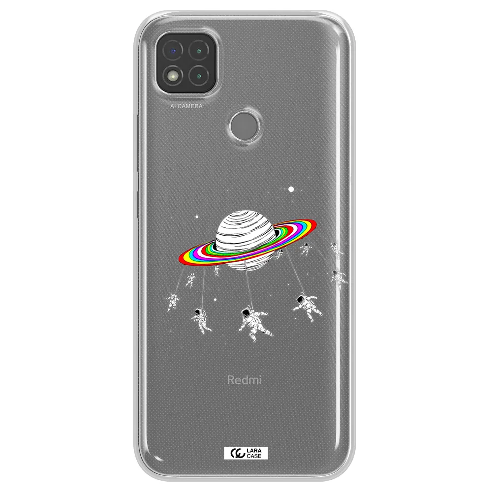 Pluto Rainbow Xiaomi Redmi 9C Clear TPU Case