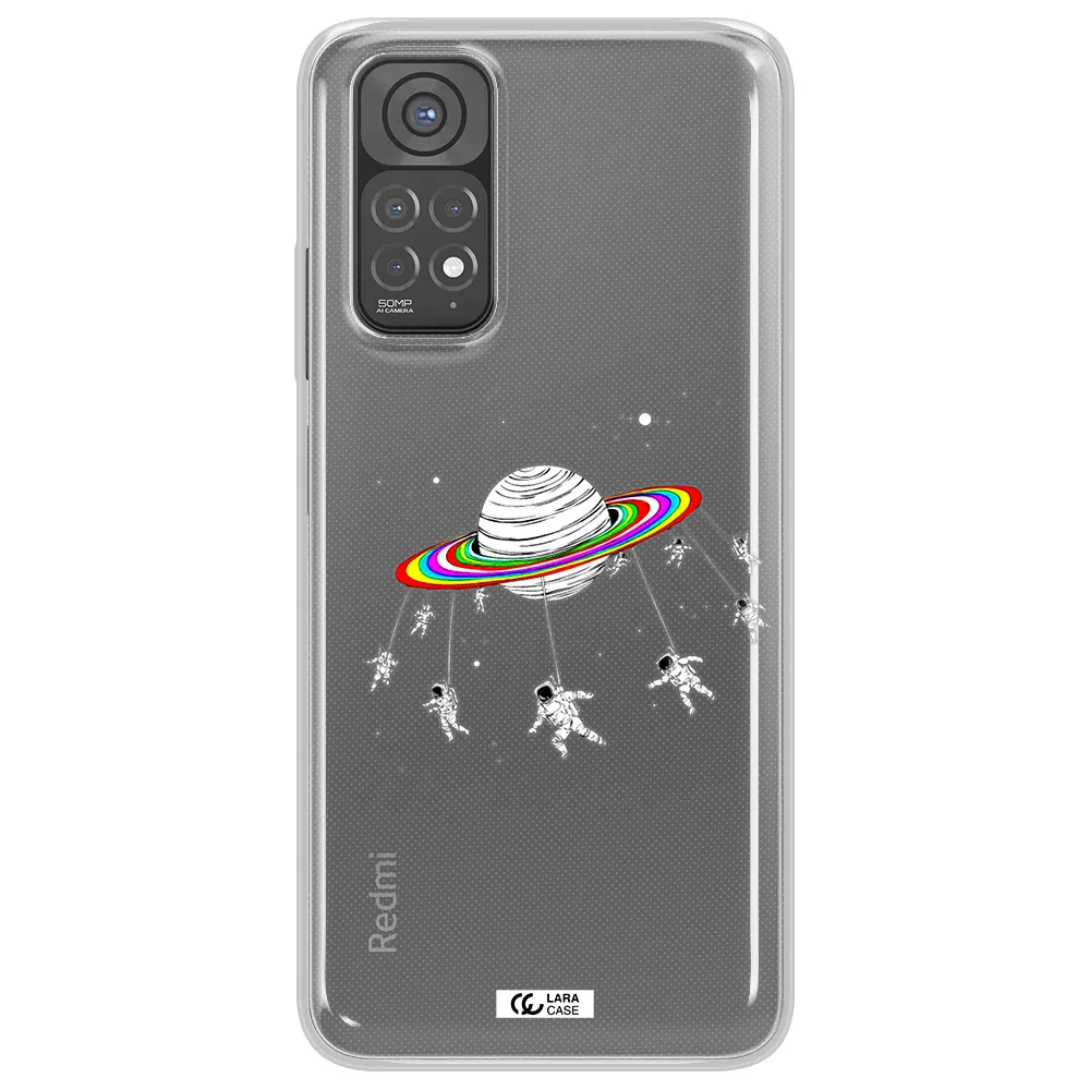 Pluto Rainbow Xiaomi Redmi Note 11 Clear TPU Case