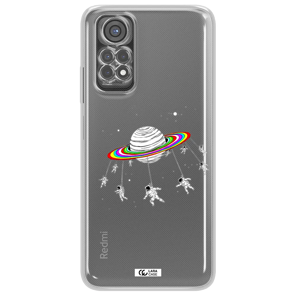 Pluto Rainbow Xiaomi Redmi Note 11S Clear Tpu Case