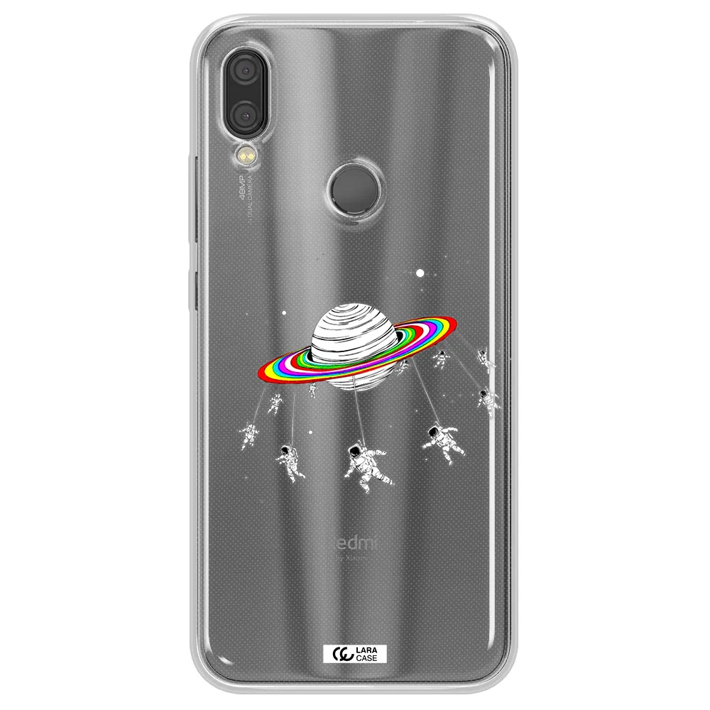 Pluto Rainbow Xiaomi Redmi Note 7 Clear TPU Case