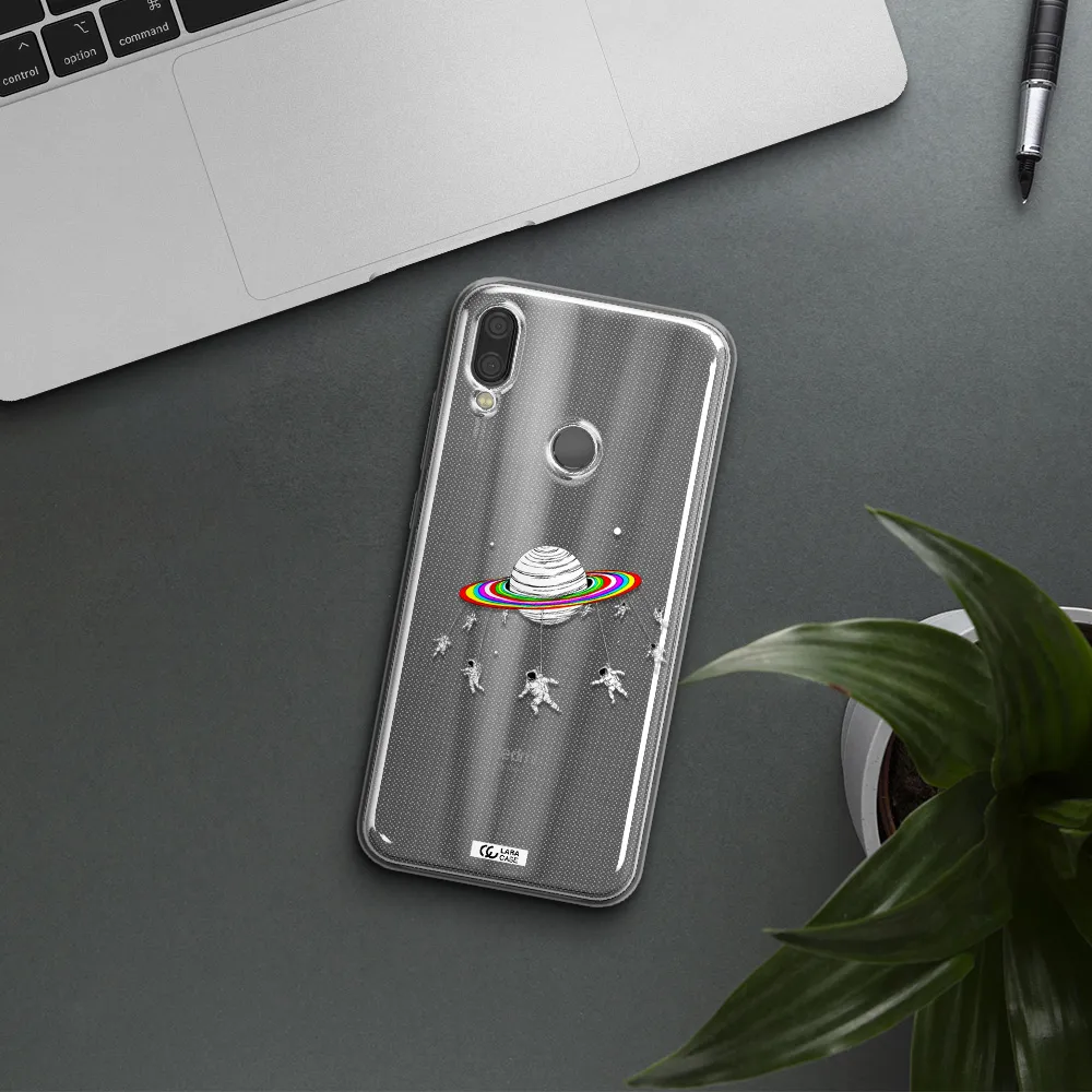 Pluto Rainbow Xiaomi Redmi Note 7 Clear TPU Case