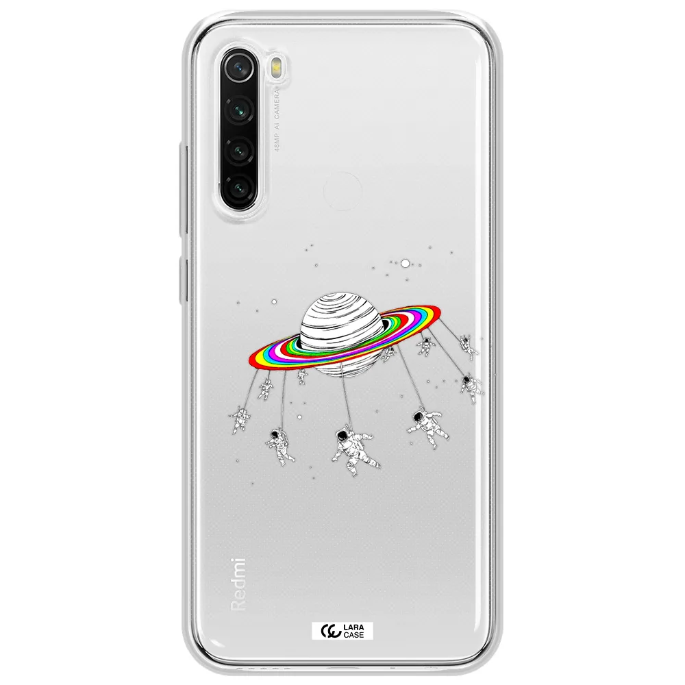 Pluto Rainbow Xiaomi Redmi Note 8T Clear Tpu Case
