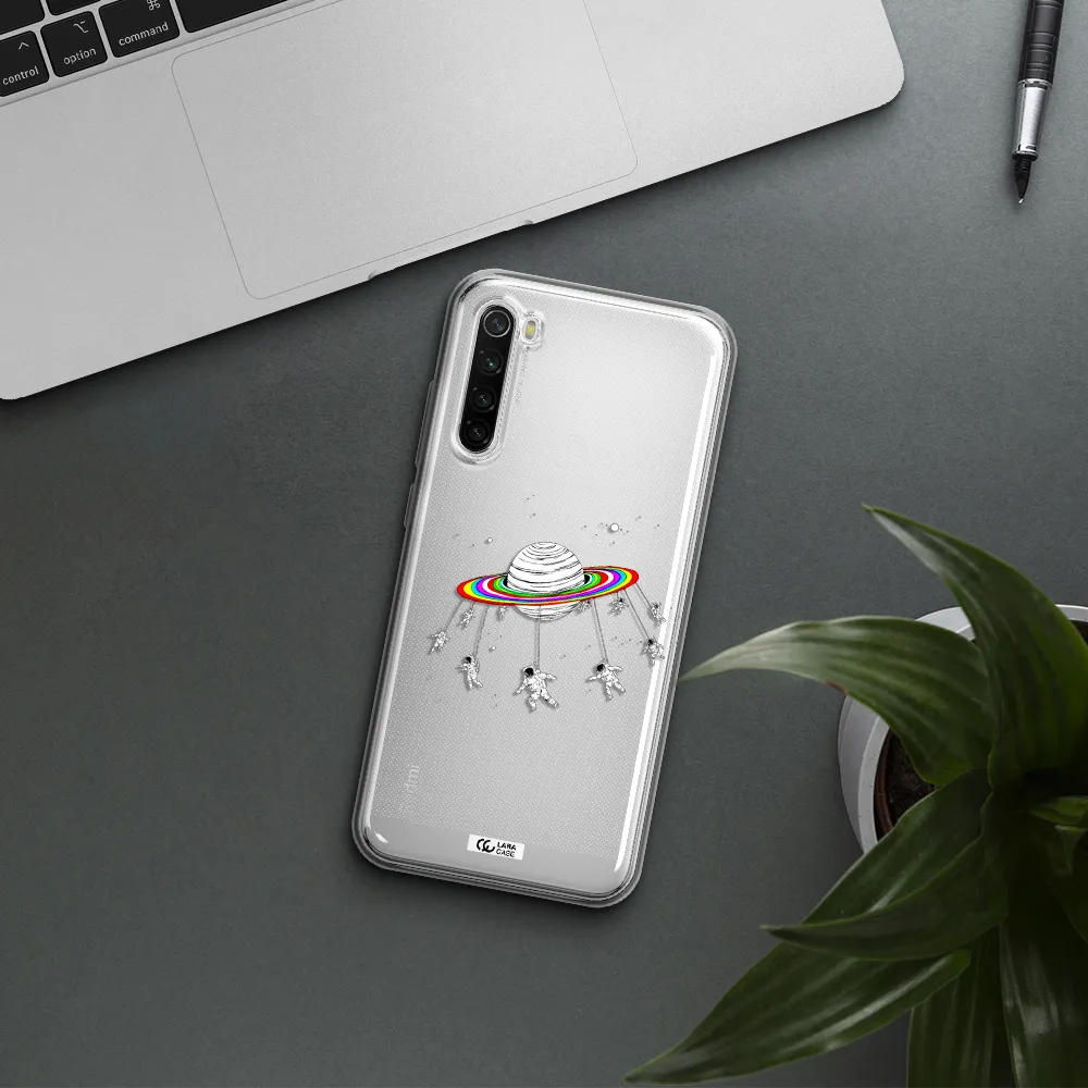 Pluto Rainbow Xiaomi Redmi Note 8T Clear Tpu Case