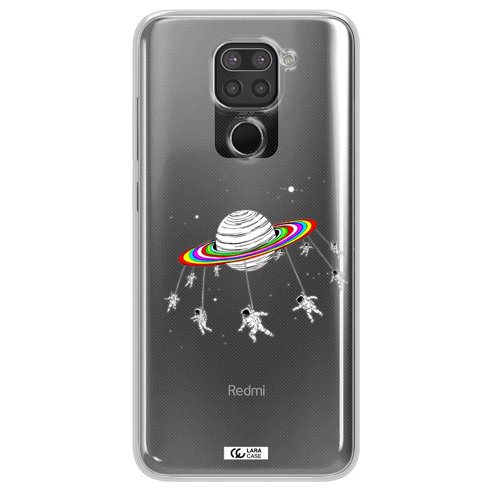 Pluto Rainbow Xiaomi Redmi Note 9 Clear TPU Case
