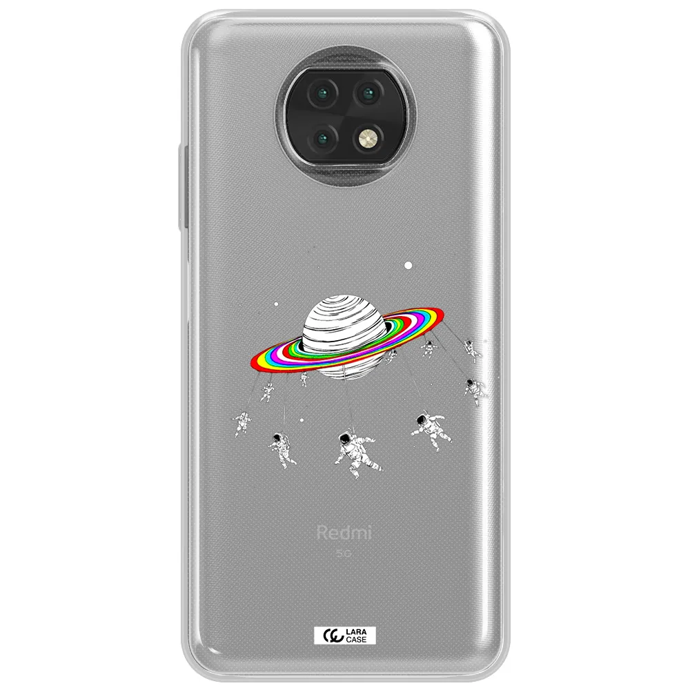 Pluto Rainbow Xiaomi Redmi Note 9T Clear Tpu Case
