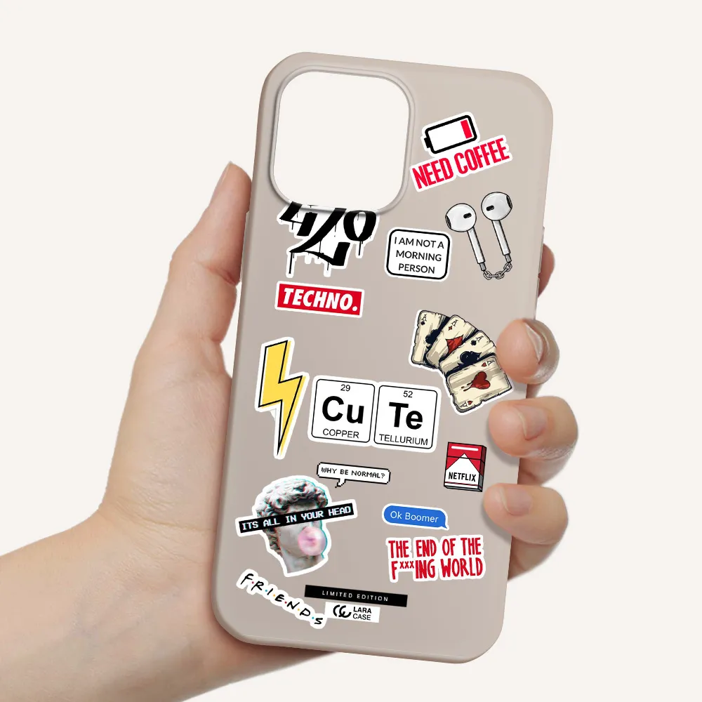 Cute Apple iPhone 13 Pro Silicone Stone Case