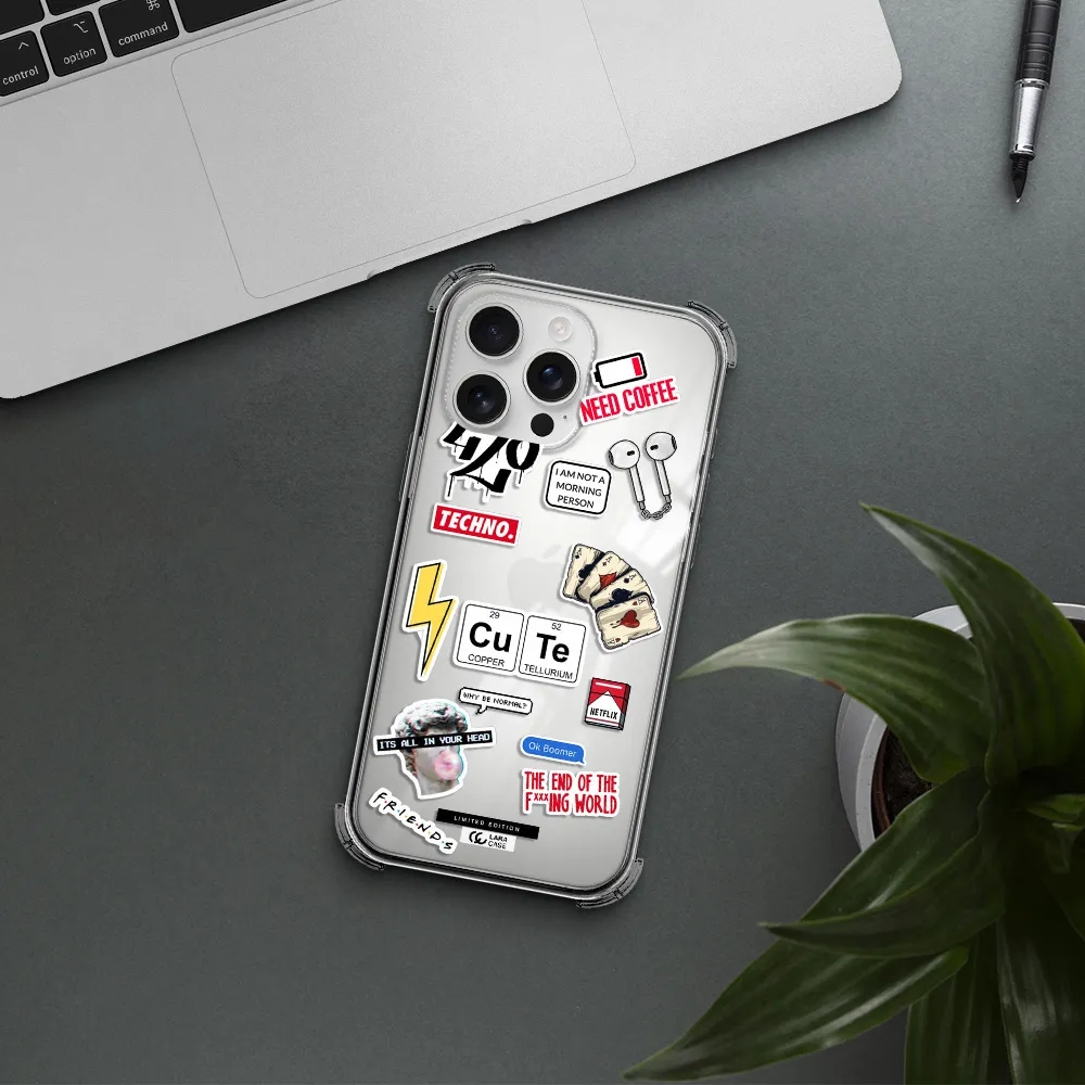 Cute Apple Iphone 16 Pro Max Clear Pc Case