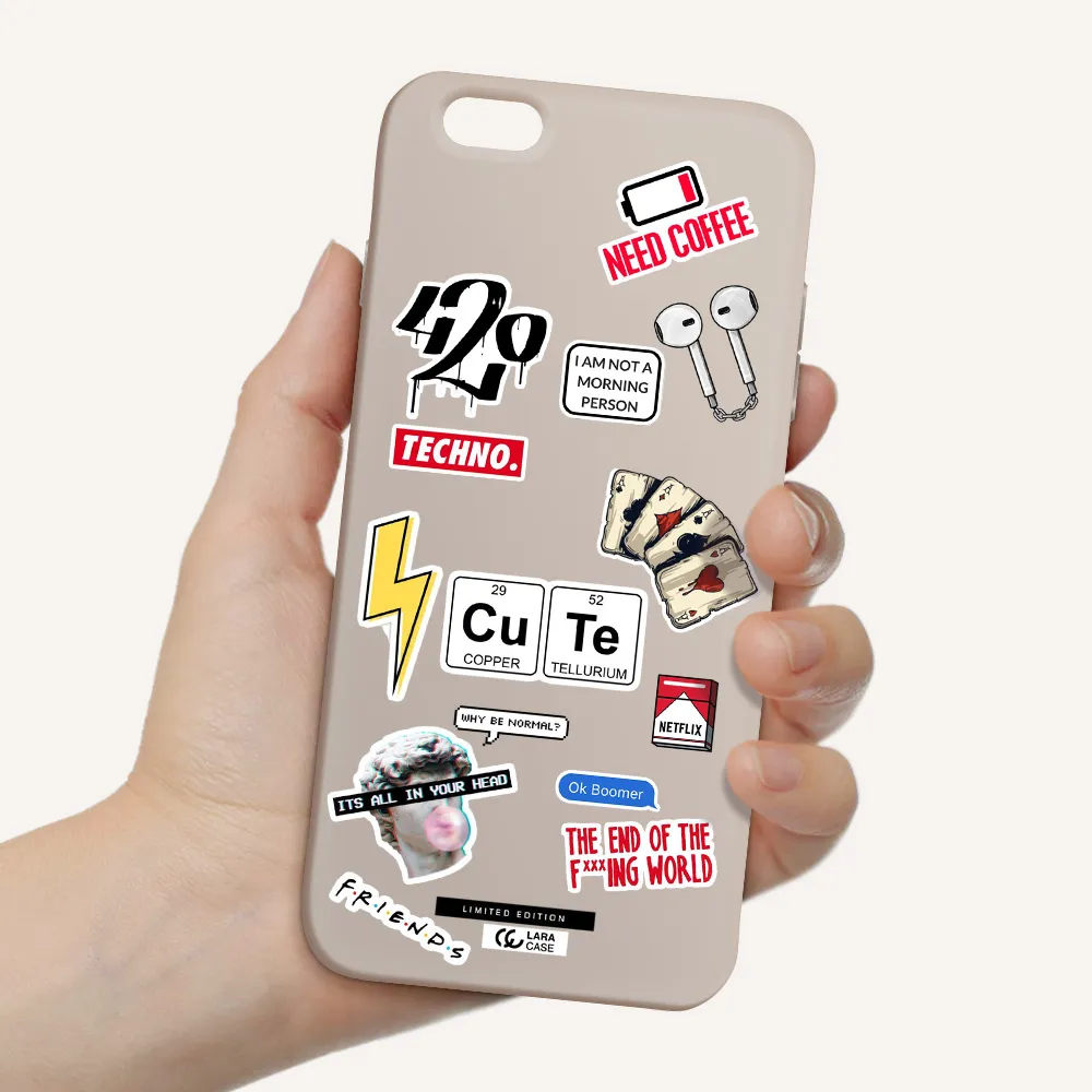 Cute Apple iPhone 6 s plus Silicone Stone Case