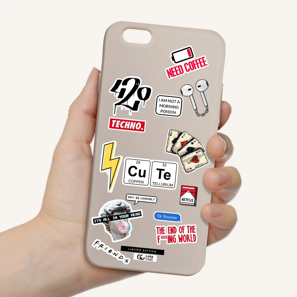 Cute Apple iPhone 6 Silicone Stone Case