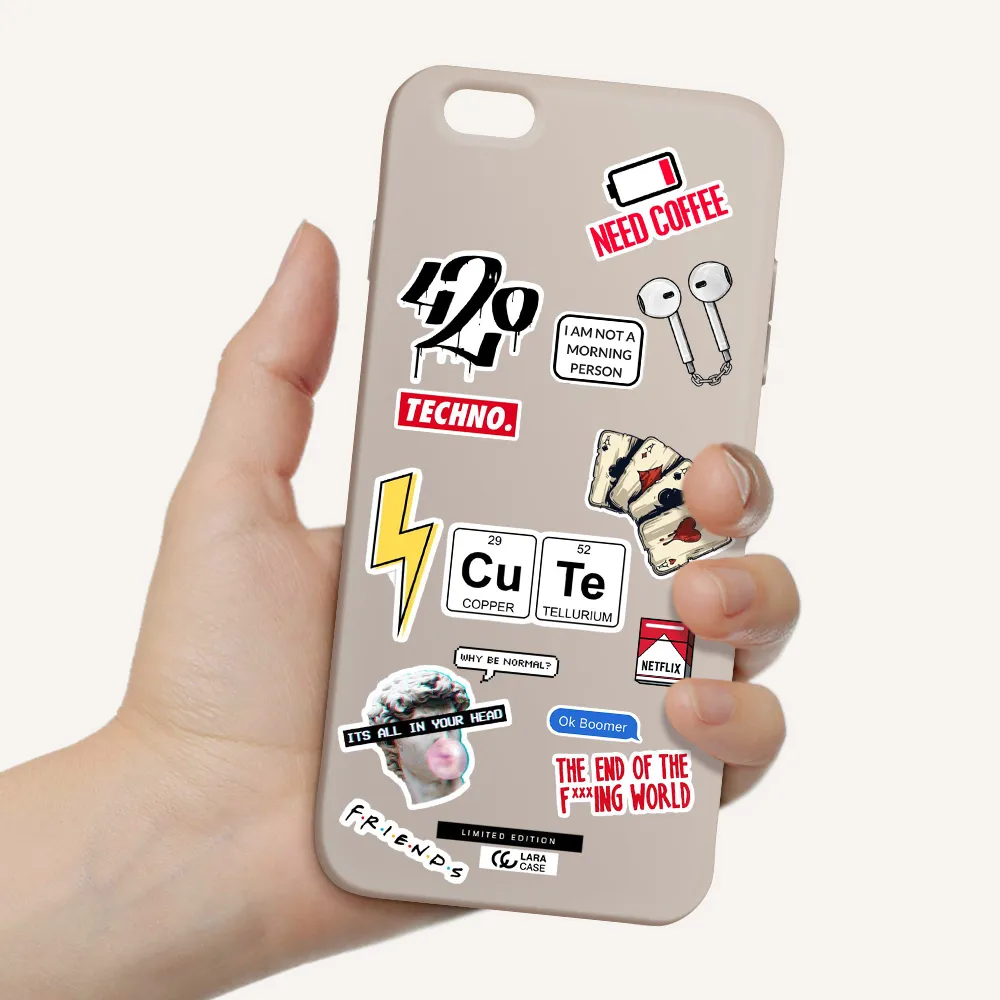 Cute Apple iPhone 6S Silicone Stone Case