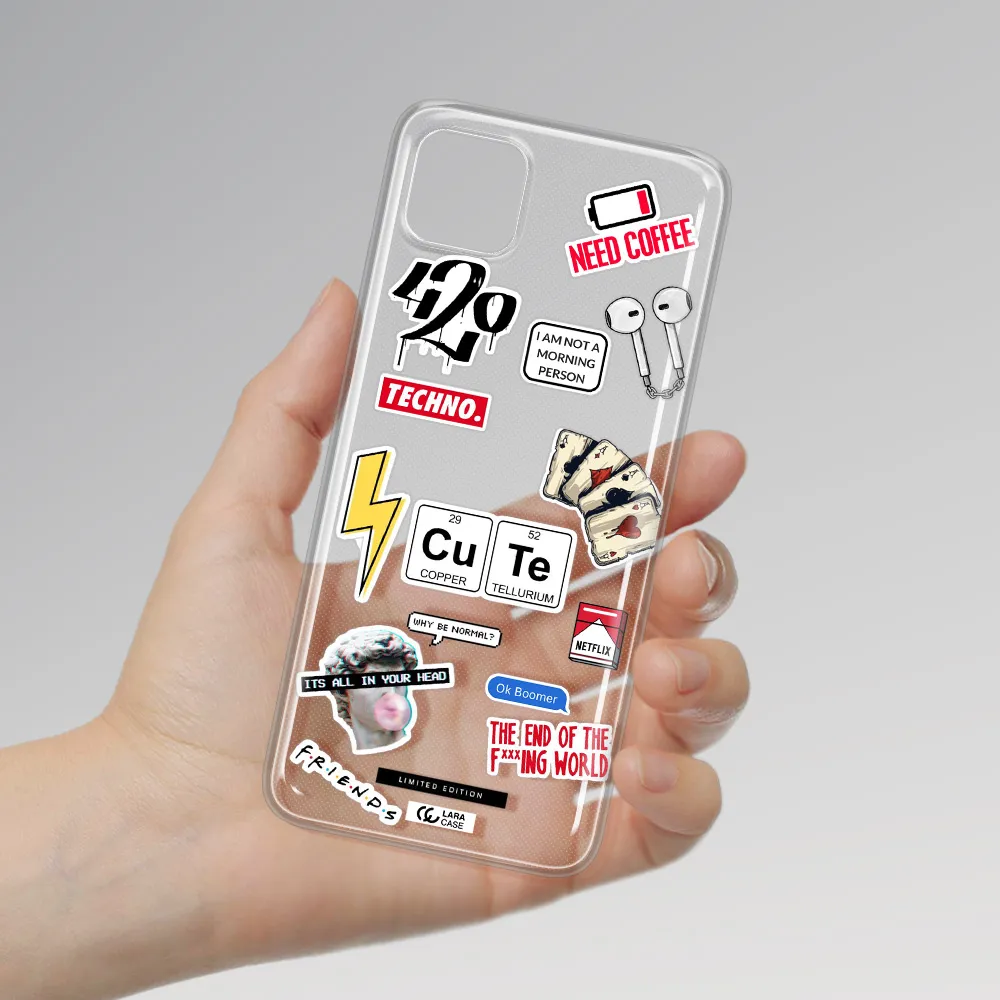 Cute Samsung A22 5g Clear TPU Case