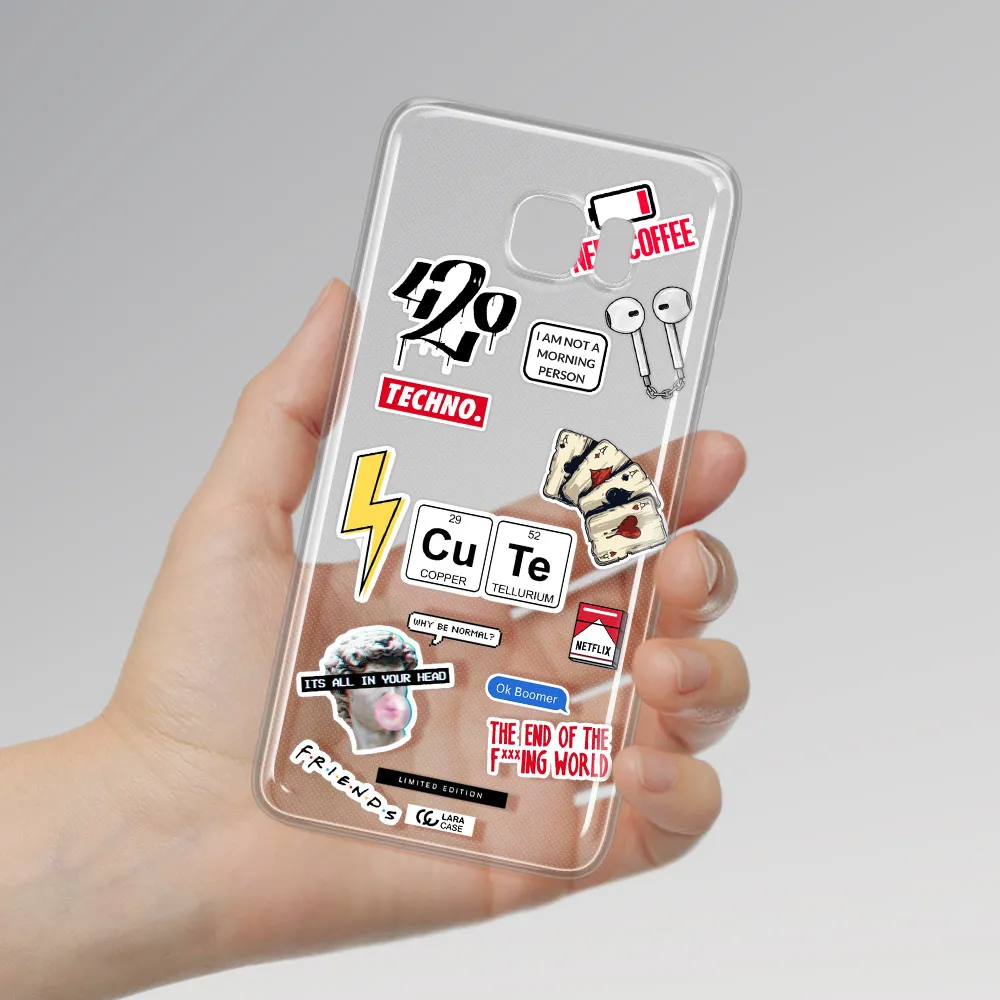 Cute Samsung Note 5 Clear TPU Case
