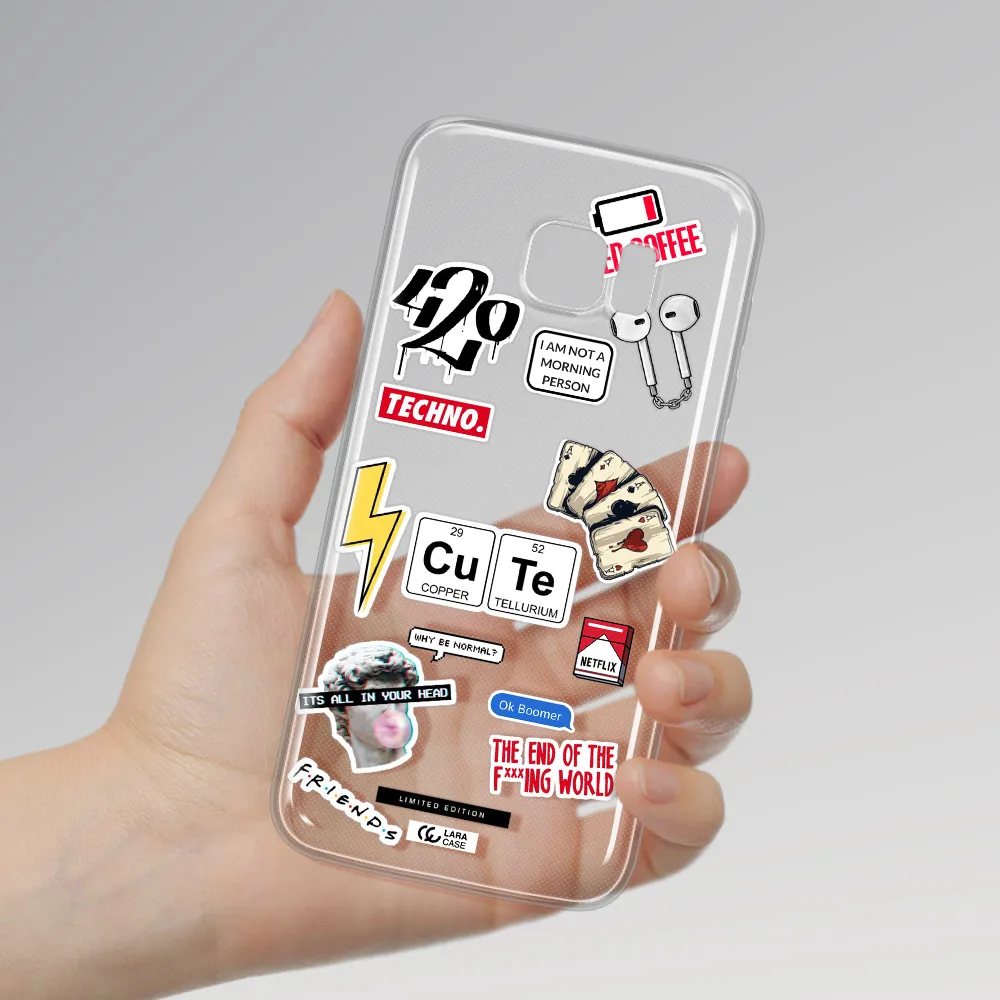 Cute Samsung S7 Edge Clear TPU Case