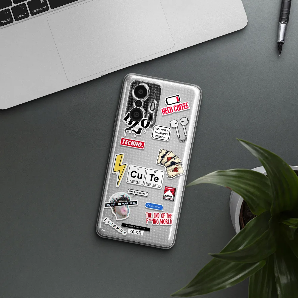 Cute Xiaomi 11T Pro Clear Tpu Case