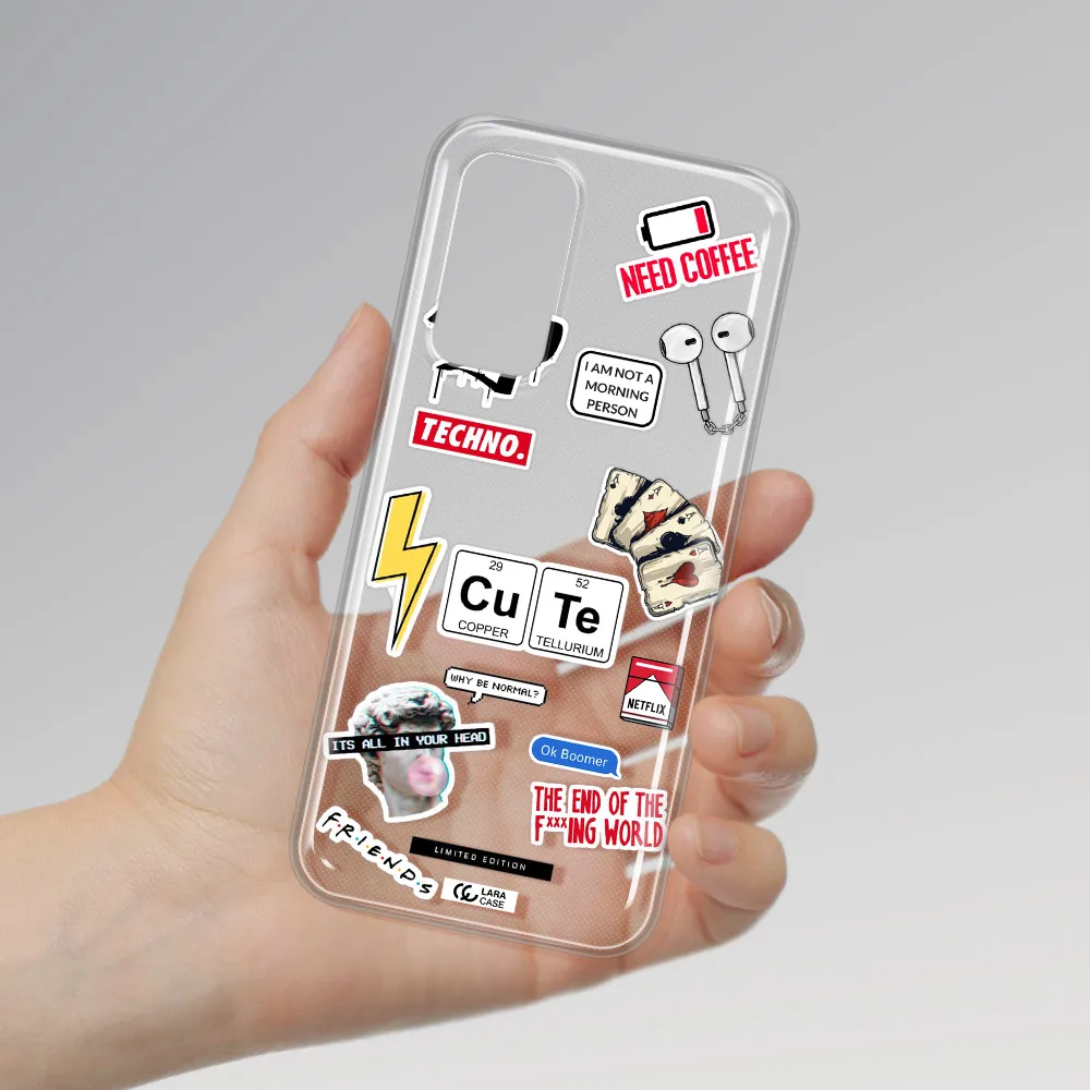 Cute Xiaomi Mi 10 T Pro Clear TPU Case
