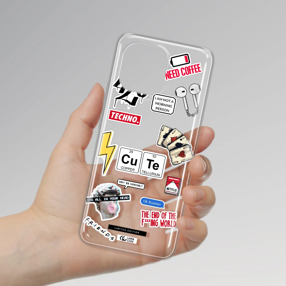 Cute Xiaomi Mi 11 Clear TPU Case