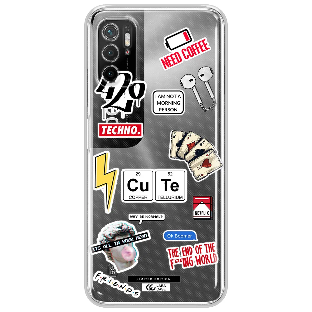 Cute Xiaomi Poco M4 Pro 5G Clear Tpu Case