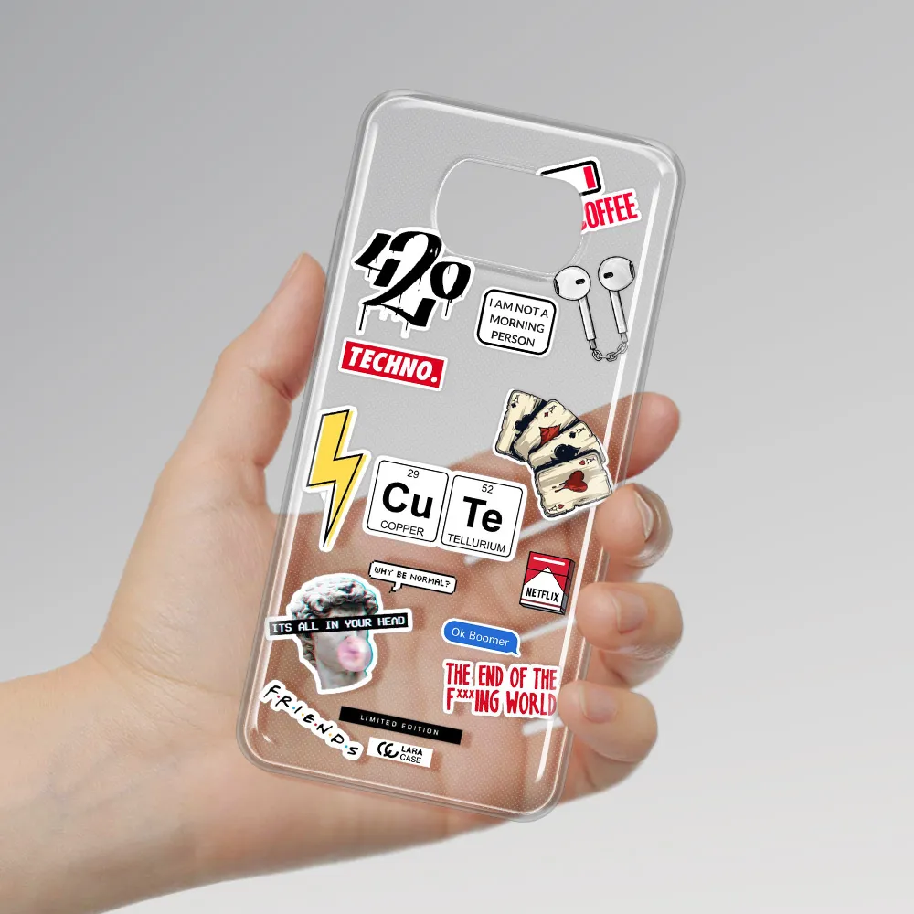 Cute Xiaomi Poco X3 Clear TPU Case